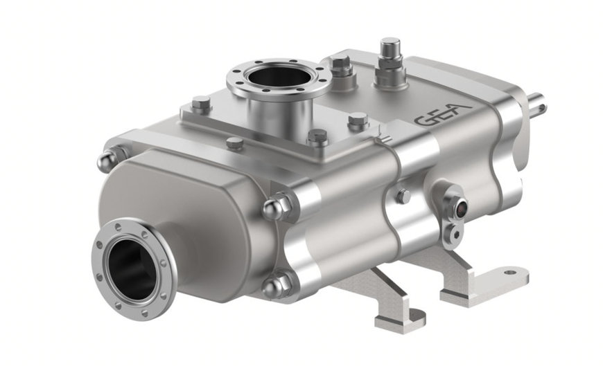 NEW TWIN SCREW PUMP FROM GEA REQUIRES 10 PERCENT LESS ENERGY DUE TO IMPROVED EFFICIENCY
